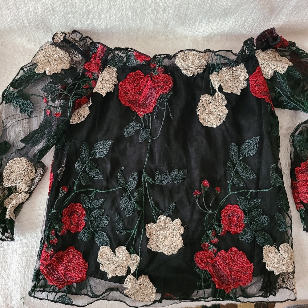 Charlotte Russe Off the shoulder Top